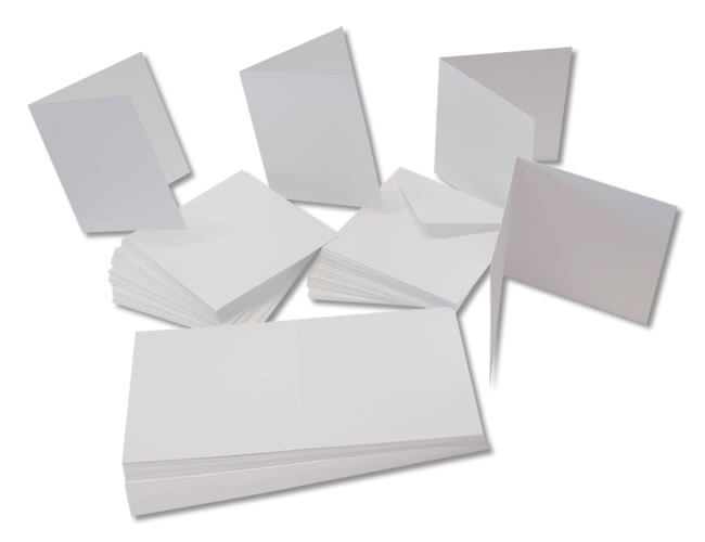 25 Cards and Envelope Packs - C5 White