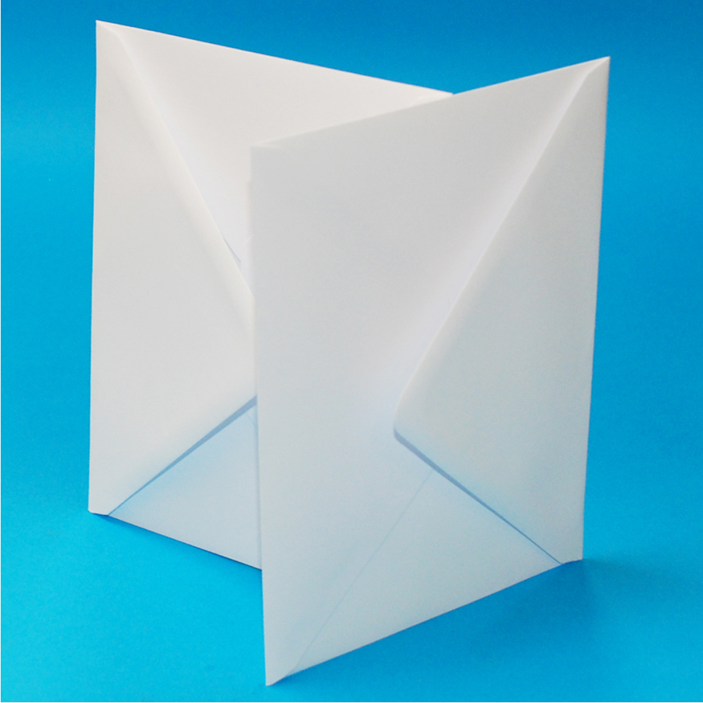 50 White Envelopes 5x7