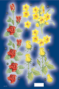 Exquisite Blossom Foiled Die Cut 3D - 10 Sheets Exquisite Blossom Foiled Die Cut 3D - 10 Sheets