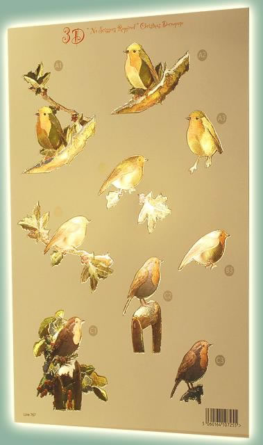 Reflections Die-Cut Decoupage for Christmas