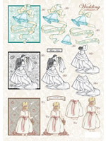 Die Cut 3D (10 Sheets) - Wedding Bells