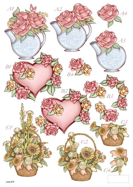 Die Cut 3D (10 Sheets) - Mothers