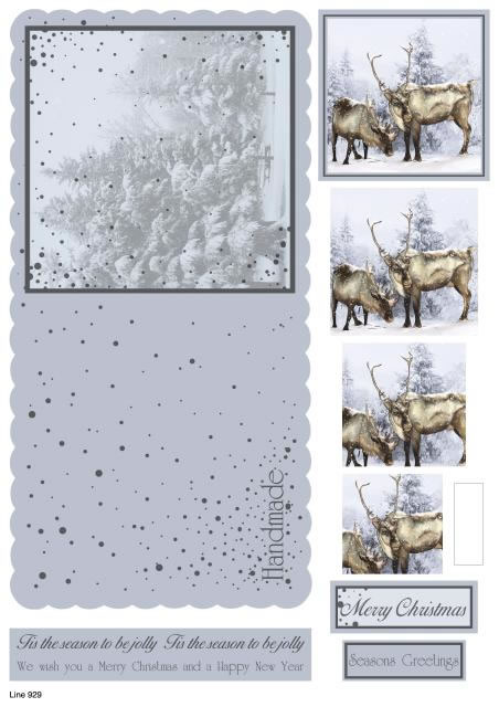 Christmas Concept Card (10 sheets)