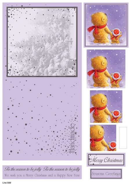 Christmas Concept Card (10 sheets)