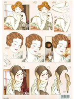 Art Deco Die Cut 3D Decoupage (10 sheets) Art Deco Die Cut 3D Decoupage (10 sheets)