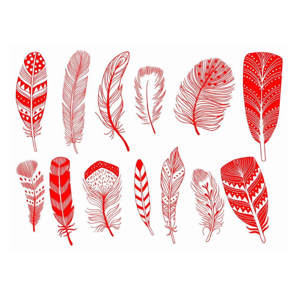 CLEARANCE Aladine StampO Textile Plumes