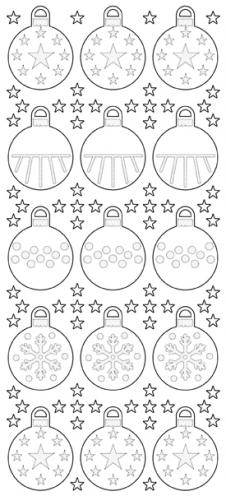 JEJE - Diamond Christmas balls 