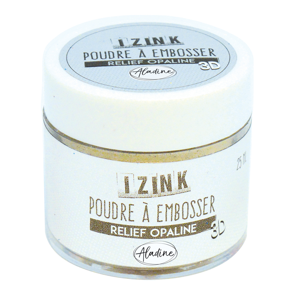 Izink Embossing Powder - Relief Opaline 25ml