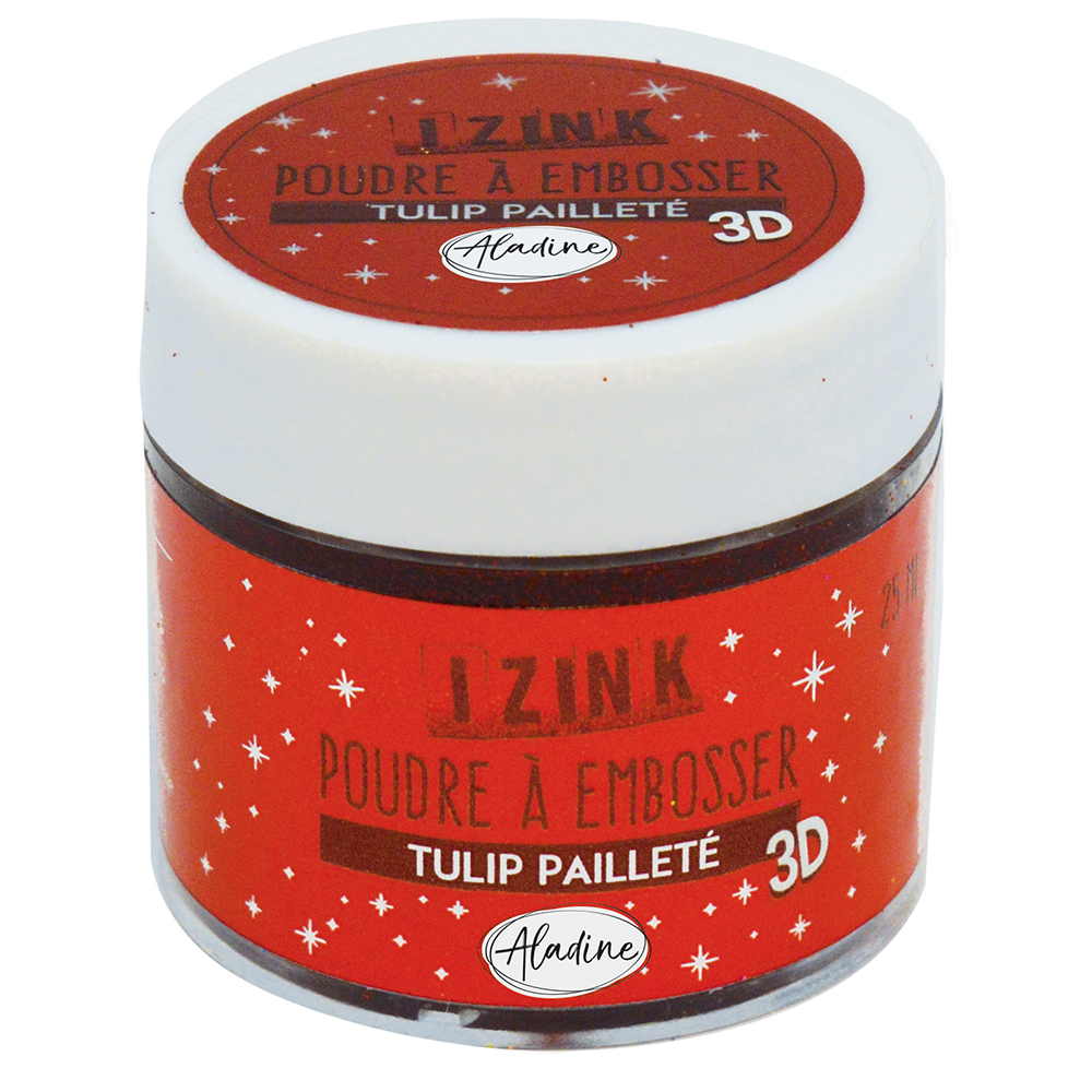 Izink Embossing Powder - Tulip Paillete 25ml