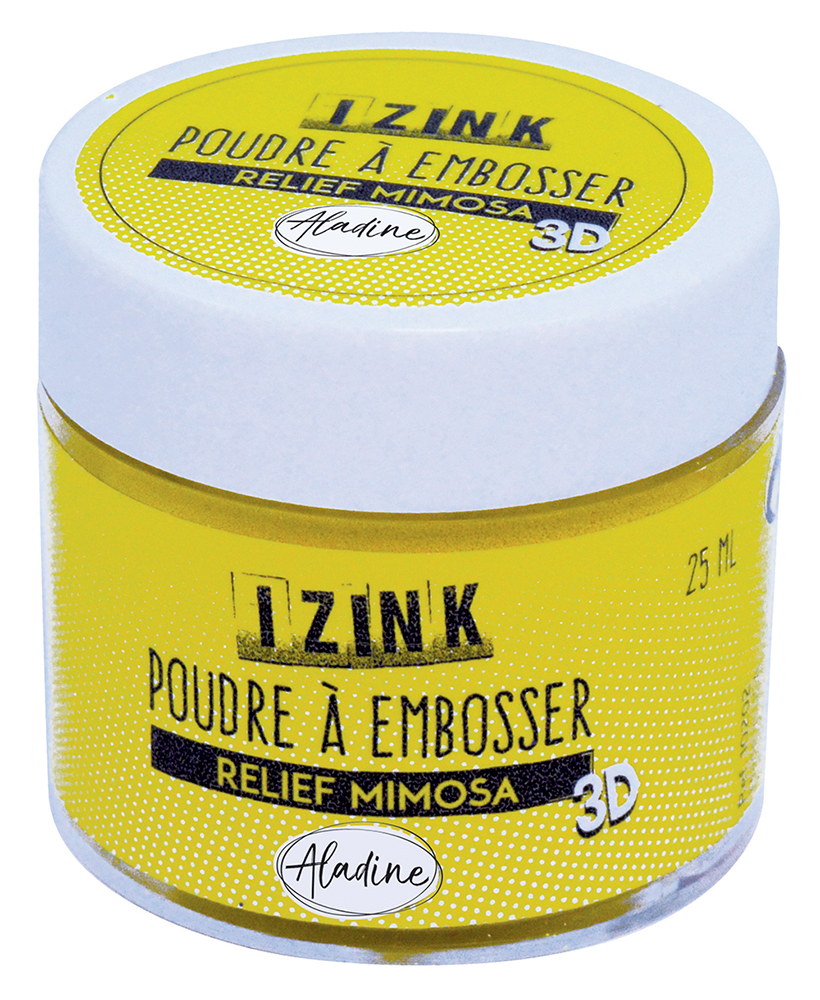 Izink Embossing Powder - Relief Mimosa 25ml