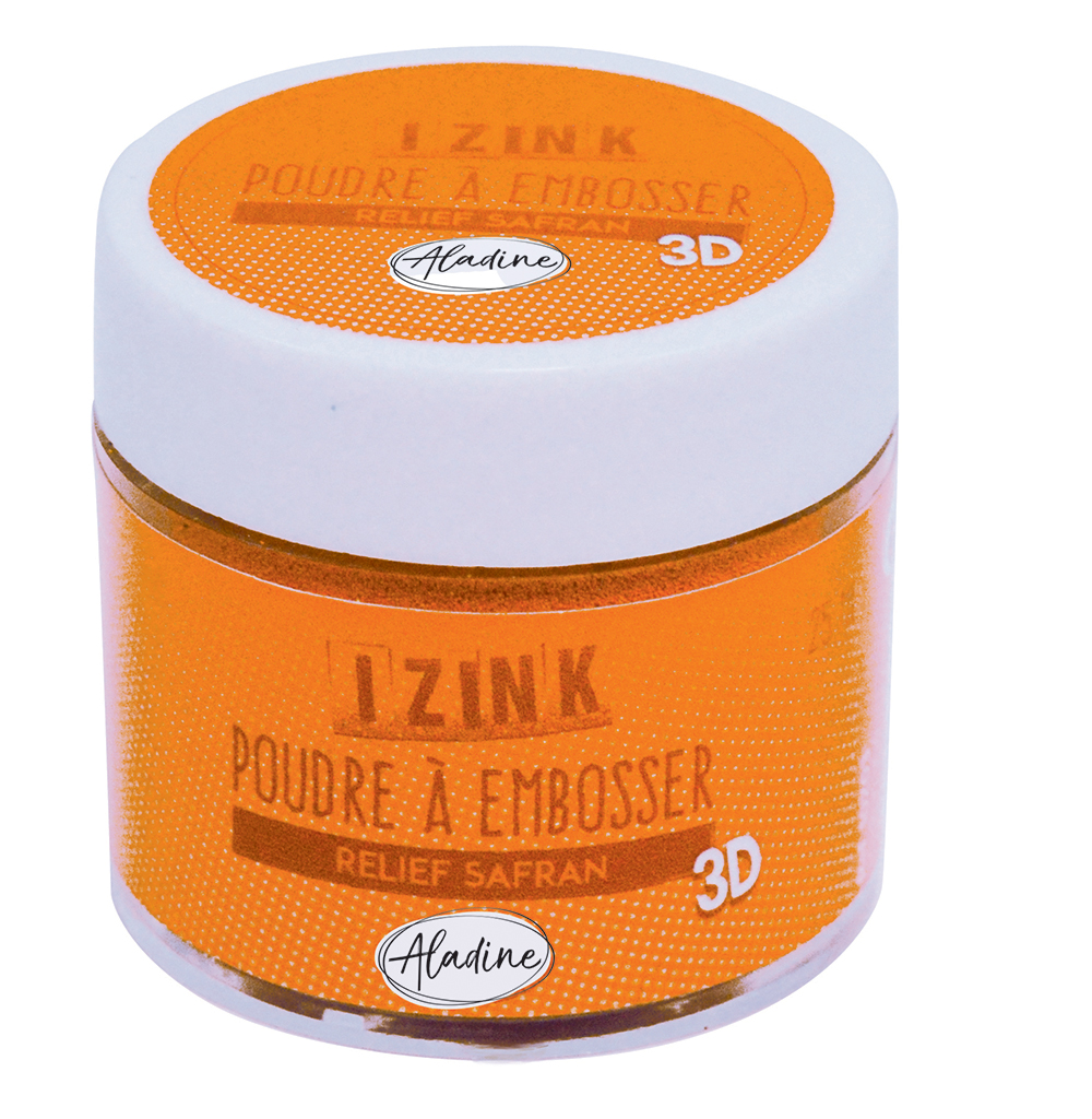 Izink Embossing Powder - Relief Safran 25ml