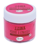 Izink Embossing Powder - Relief Geranium 25ml
