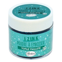 Izink Embossing Powder - Topaz Paillete 25ml