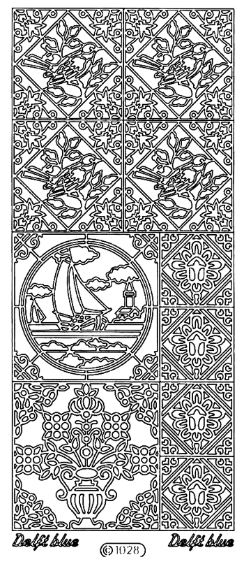 Starform Peel Off Sticker - Delft Sailing Boat