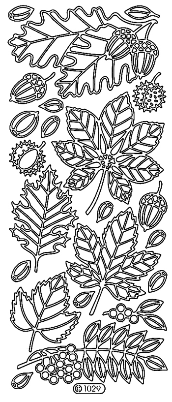 Starform Peel Off Sticker - Leaves