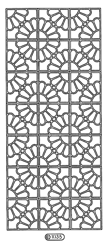Starform Peel Off Sticker - Sunflower Squares