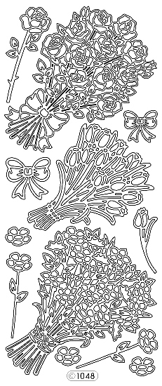 Starform Peel Off Sticker - Bunch of Flowers