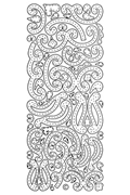Starform Peel Off Outline Sticker - Swirls Starform Peel Off Outline Sticker - Swirls