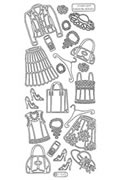 Starform Peel Off Sticker - Assorted Fashion Starform Peel Off Sticker - Assorted Fashion