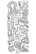 Starform Peel Off Sticker - Assorted Fashion Starform Peel Off Sticker - Assorted Fashion