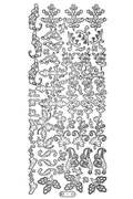 Starform Peel Off Outline Sticker - Swirl Borders Starform Peel Off Outline Sticker - Swirl Borders