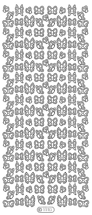Starform Peel Off Sticker - Small Butterflies