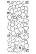 Starform Peel Off Outline Sticker - Balloons Starform Peel Off Outline Sticker - Balloons