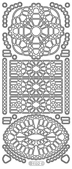 Starform Peel Off Outline Sticker
