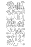 Starform Peel Off Sticker - Buddha Heads Starform Peel Off Sticker - Buddha Heads