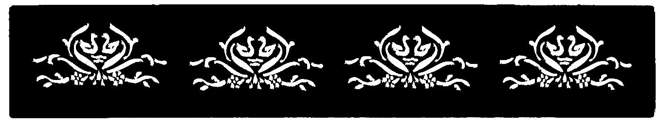 Brass Border Stencil DT1