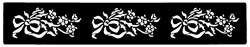 Brass Border Stencil DT1