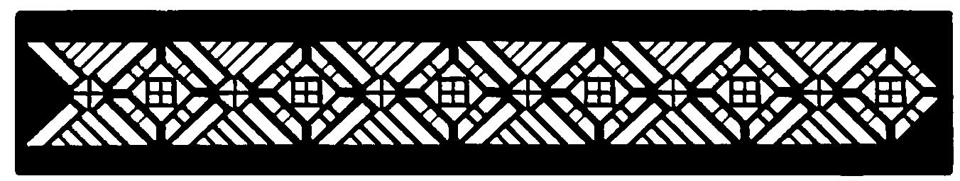 Brass Border Stencil DT1