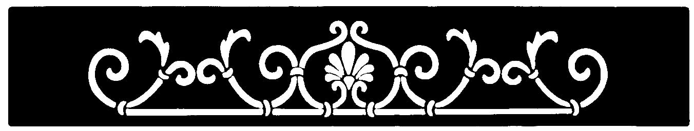 Brass Border Stencil DT2