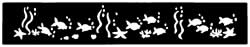 Brass Border Stencil DT3