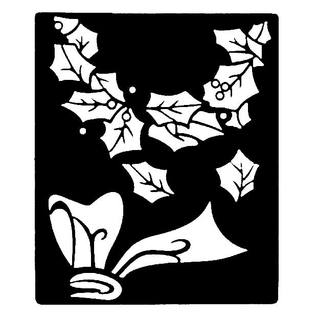 Brass Embossing Stencil