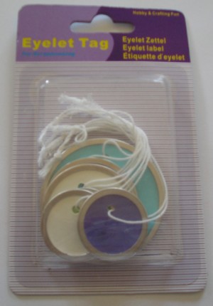 Eyelet Tag - Circles