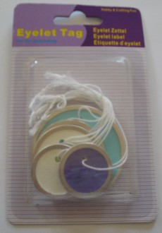 Eyelet Tag - Circles