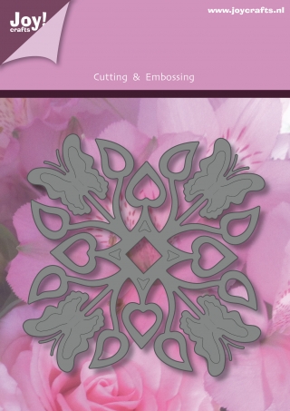 50% OFF Joy Crafts Lin & Lene Stencil - Square Butterfly and Leaf 50% OFF Joy Crafts Lin & Lene Stencil - Square Butterfly and Leaf