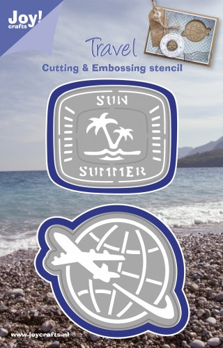 50% OFF Joy Crafts Lin & Lene Stencil - Palm and Plane 50% OFF Joy Crafts Lin & Lene Stencil - Palm and Plane