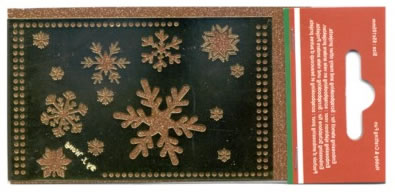 Christmas Embossing Stencil - Snowflakes DS5