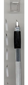 Soft Grip Swivel Knife with 5 Spare Blades Soft Grip Swivel Knife with 5 Spare Blades