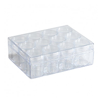 Storage Box and 12 Bottles Storage Box and 12 Bottles