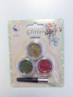 Glitter Set with Brush, 1/96