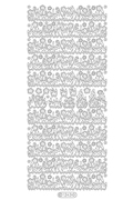 Starform Peel Off Sticker - Flowers