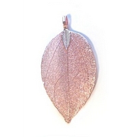 Natural Leaf with Hanger Pink