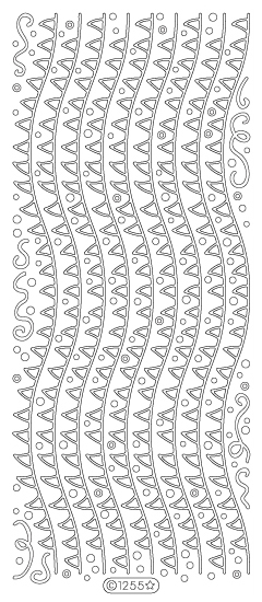 Starform Peel Off Sticker - Borders