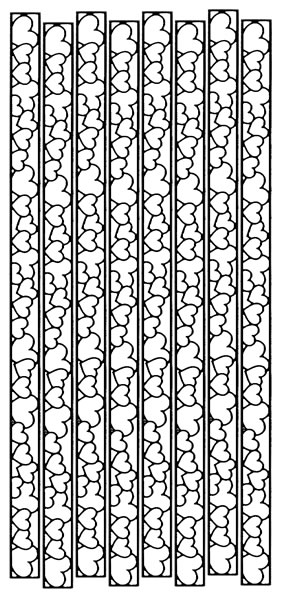 Starform Peel Off Sticker - Borders