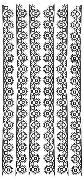 Starform Peel Off Sticker - Borders