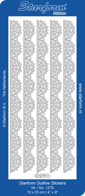 Starform Peel Off Sticker - Borders