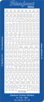 Starform Peel Off Outline Sticker Starform Peel Off Outline Sticker